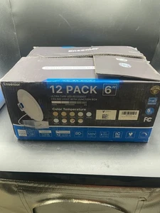 110W 12 6 In 5CCT Recessed Ceiling Dimmable Light with Junction Box 2700K-5000K - Picture 1 of 10