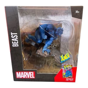 McFarlane Toys Marvel Beast 1:10th Scale Collectible with Scene X-Men #1 Sealed - Bild 1 von 6