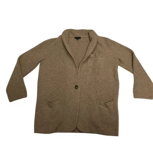 J.Crew Women's Tan Cardigan Size Medium - Picture 1 of 8