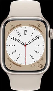 Apple Watch Series 8 A2773 Starlight 41mm 4G GPS tested Grade C UK 1 Yr Warranty - Zdjęcie 1 z 9