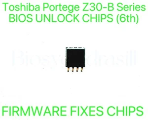 Toshiba Portege Z30-B Series, ADMIN NO PASSWORD FIRMWARE FIXES BIOS CHIP - Afbeelding 1 van 1