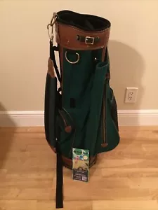 Spalding Cart /Carry Golf Bag with 3-way Dividers & Rain Cover (Broken Strap) - Picture 1 of 9