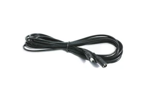 3m Extension Power Lead Charger Cable Black Logitech Rechargeable S315i Speaker - Picture 1 of 5