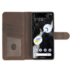 Blackbrook Carson magnetic detachable leather wallet case for Google Pixel 7 Pro - Picture 1 of 7
