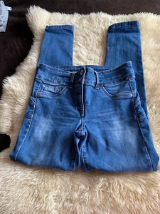 LADIES NEXT LIFT,SLIM &/AND SHAPE SKINNY BLUE JEANS SIZE 10P (PETITE) - Picture 1 of 4