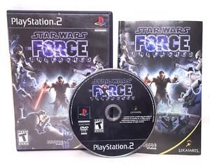 Star Wars: The Force Unleashed (PS2, 2008) CIB, komplett mit Handbuch getestet funktioniert - Bild 1 von 3