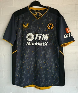 Wolverhampton Wanderers 2021/22 Castore Away Fußball Trikot Größe L Large - Bild 1 von 6