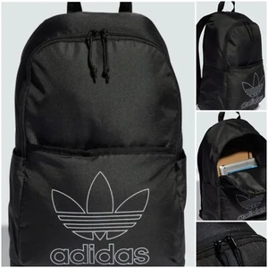 ADIDAS BAGPACK*BRAND NEW*(Unisex) Black Adicolor - Picture 1 of 7