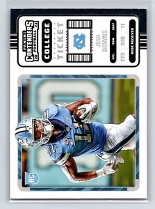 2023 PANINI DRAFT PICKS JOSH DOWNS CONTENDERS #16 RC UNC - Picture 1 of 2