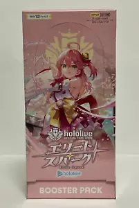 Hololive Official Card Game Booster Pack Elite Spark Box hBP03 w/shrink - Picture 1 of 8