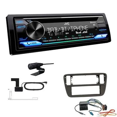 JVC KD-DB922BT Autoradio DAB+ Bluetooth für Seat Mii ab 2011 schwarz - Bild 1 von 4