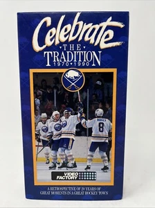 Buffalo Sabres - Celebrate the Tradition 1970-1990 VHS NHL Hockey Highlights - Imagen 1 de 4