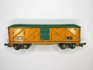 Vintage Pre-War American Flyer O Gauge #3208 Auto Car Yellow & Green Repaired - Picture 1 of 7