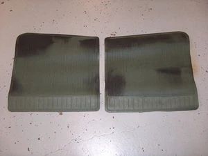 1972 Chevy Impala Caprice Genuine GM OEM Rear Floor Mat Pair RH LH - Picture 1 of 12
