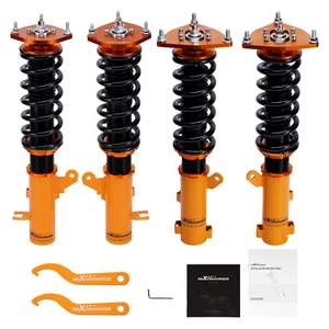 MaXpeedingrods Coilovers 24 Level Damper Lowering Kit for Hyundai Tiburon 03-08 - Picture 1 of 13