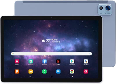 FancyFish 10.1" WIFI Tablet Android 12 Tablet Pad 12G RAM 128GB HD Quad-Core - Image 1 of 4