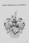 1820 - Toldallagi Nagy Ertse Wappen coat of arms heraldry Heraldik Kupferstich