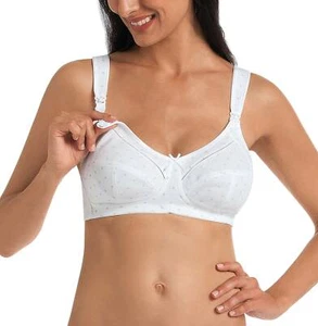 Anita Maternity Womens Miss Cotton Wirefree Nursing Bra - Picture 1 of 3