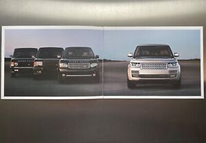Range Rover ‘A Preview’ Brochure (Range Rover L405) 2012-
