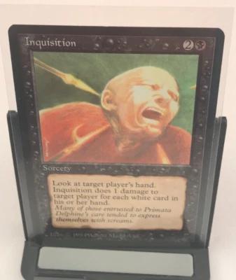Inquisition The Dark English LP Black Magic the Gathering MTG 1994 - Image 1 of 2