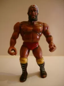 WWF WWE HASBRO MANNIX OVERTOP MAN BOOTLEG KO 1992 TT TOYS “INDIAN TIGER” USED - Imagen 1 de 2