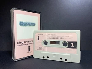 King Crimson STARLESS & BIBLE BLACK Cassette ZCI 9275 **UK 1ST ISSUE 1974** RARE - Picture 1 of 9