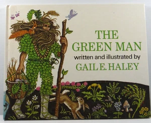 The Green Man by Gail E Haley UK Bodley Head 1979 HC Classic Legend vintage book - Picture 1 of 17