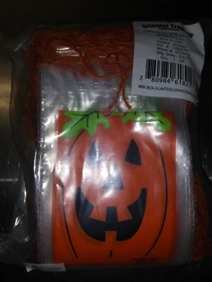 Mini bolsas de golosinas Jack-O-Lantern de Halloween (144 quilates) - Nuevo - REBAJADO DESDE $17.95 Foto 1 de 2