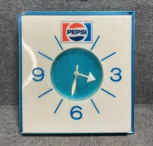 Vintage Pepsi Cola hängende Wanduhr Modell PI-1216 kabelgebunden elektrisch Innenbereich - Bild 1 von 15
