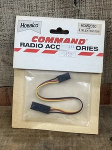 Hobbico HCAM2030: 6" 152mm Servo Extension JR NEw Old Stock USA Shipped - Picture 1 of 1