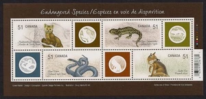 Kanada — Block — 2006, Endangered Species: Land Animals #2173 — MNH - Bild 1 von 1