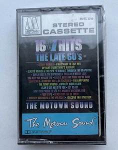 MOTOWN 16 #1 Hits From The Late 60's Cassette BRAND NEW / SEALED IN SHRINK WRAP - Imagen 1 de 3