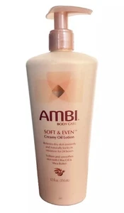 NEU Ambi Soft & Even Cremige Öllotion Olivenöl Sheabutter 12 Oz. - Bild 1 von 2