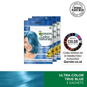 Aceite de aguacate oliva color cabello natural GARNIER 3 piezas (azul verdadero) - Imagen 1 de 3