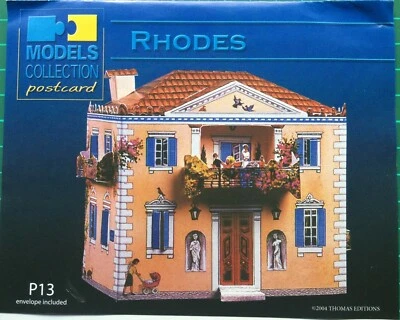 PAPER MODELS  2004- RODI, CASA NEOCLASSICA - KIT COSTRUZ -CARTON - NUOVO CONFEZ - Immagine 1 di 4
