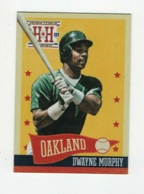 2013 Panini Hometown Heroes Baseball DWAYNE MURPHY OAKLAND ATHLETICS #110 - Image 1 of 4