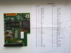 80286 TOCHTERKARTE mit HARRIS 80C286-12 CPU FPU Sockel, 80286 Modul - Bild 1 von 5