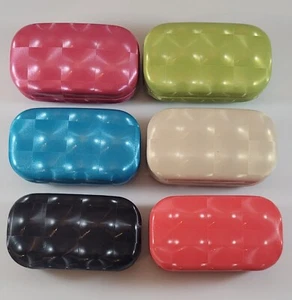 New Contact Lenses Mini Case Holder Mirror Compact Small Travel Size Portable - Picture 1 of 3