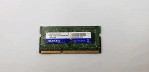 AD73I1A0873EU GENUINE ORIGINAL ADATA DDR-3 1GB 10600 LAPTOP MEMORY AW83119a - Picture 1 of 3
