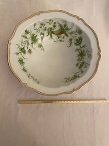 Haviland Limoges France : Grand Saladier en Porcelaine Modèle " à la Corne " - Imagen 1 de 14