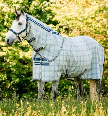 Horseware Newmarket Pony Plus Fly Sheet - Whitney Navy - Image 1 of 4
