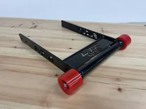 Grab bar Twin roller wheelie bar quad bike Suzuki LTZ 400 RED Wheels - Picture 1 of 7