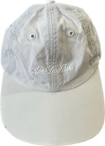 Aime Leon Dore Pinselstrich Logo Mütze weiß Einheitsgröße verstellbar EUC - Bild 1 von 9