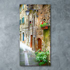 Wandbild Druck auf Plexiglas Acryl Hochformat 60x120 Italienische Straen