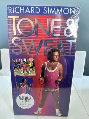 Richard Simmons “Tome and Sweat VHS Tape Workout 1994 - NEW / SEALED - Image 1 of 4