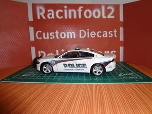 Welly Custom made 1/27 Goose Creek, SC Police 2017 Dodge Charger New markings - Picture 1 of 11