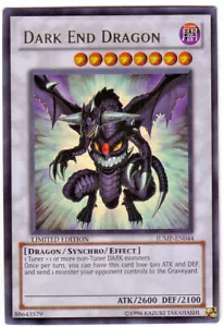 YUGIOH • Dark End Dragon JUMP-EN044 ULTRA RARE Drago Fine Oscura PROMO NM - Foto 1 di 1