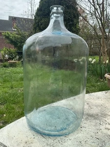 3 Gal Clear Large Glass Water Bottle Jug 18” H 10” W - Picture 1 of 5