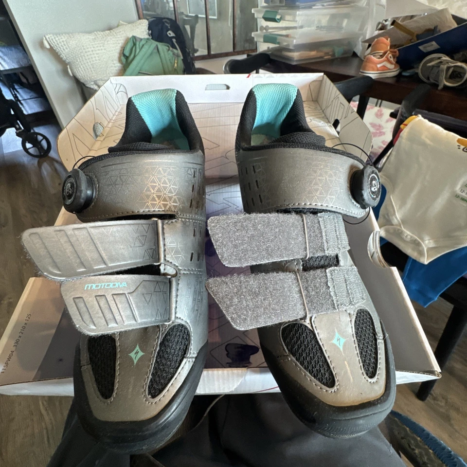 Specialized Motodiva Wmn Zapatos de Ciclismo Mujer US 10.5 EU 42 SPD Clip MTB Negro Foto 1 de 2