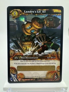 Tarjeta de botín (mascota) World of Warcraft TCG Landro’s Lil’ XT sin usar - Imagen 1 de 1